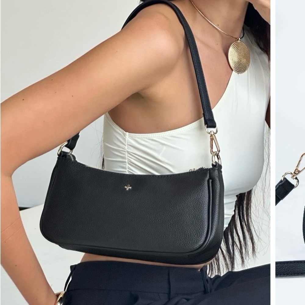 Peta & Jain Piper Bag Black Pebble - Picture 9 of 10
